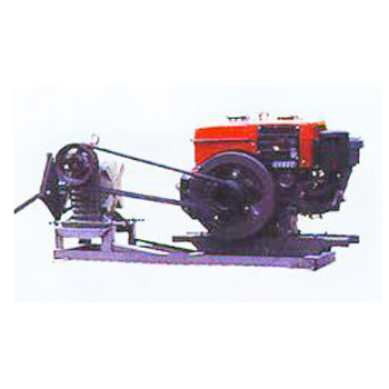 LONG ARM PADDLE WHEEL AERATOR DRIVEN BY DIESEL ENGINE & REDUCER